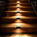 Lampara Solar Led Jardín Exterior Escaleras. Kit X4 + Ebook de Regalo