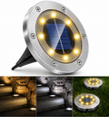 Estaca Lámpara Solar para Jardín Exteriores super Resistentes. x4 + Ebook de Regalo